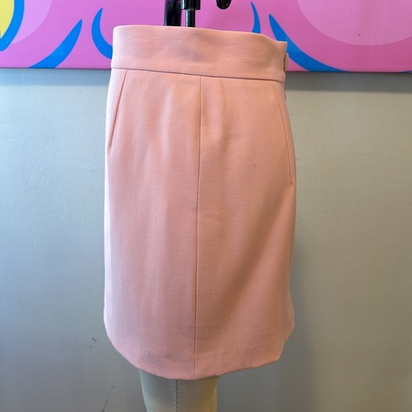 Moschino Cheap Chic Pink Wool Mini Skirt - Picture 5 of 9